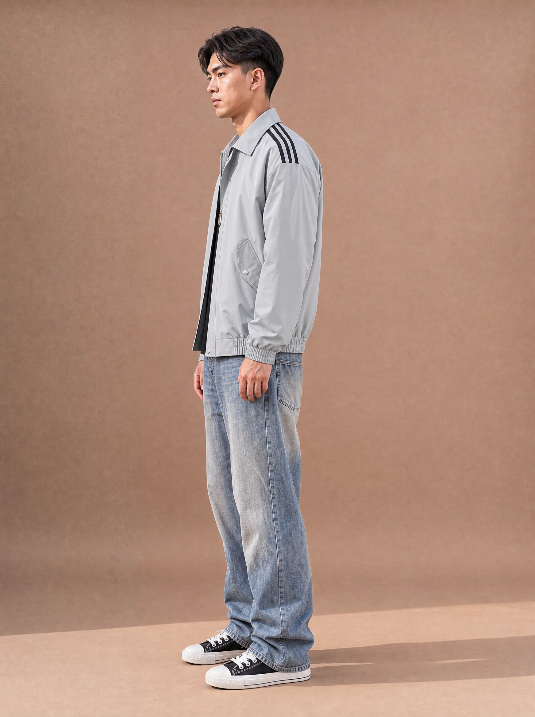 The Quick-Exit Track Jacket (Snowfall)