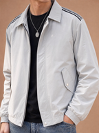 The Quick-Exit Track Jacket (Snowfall)