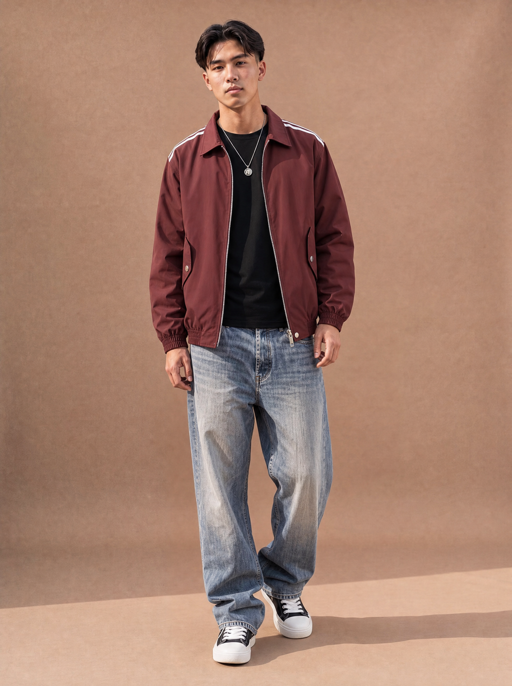 The Quick-Exit Track Jacket (Redwood)