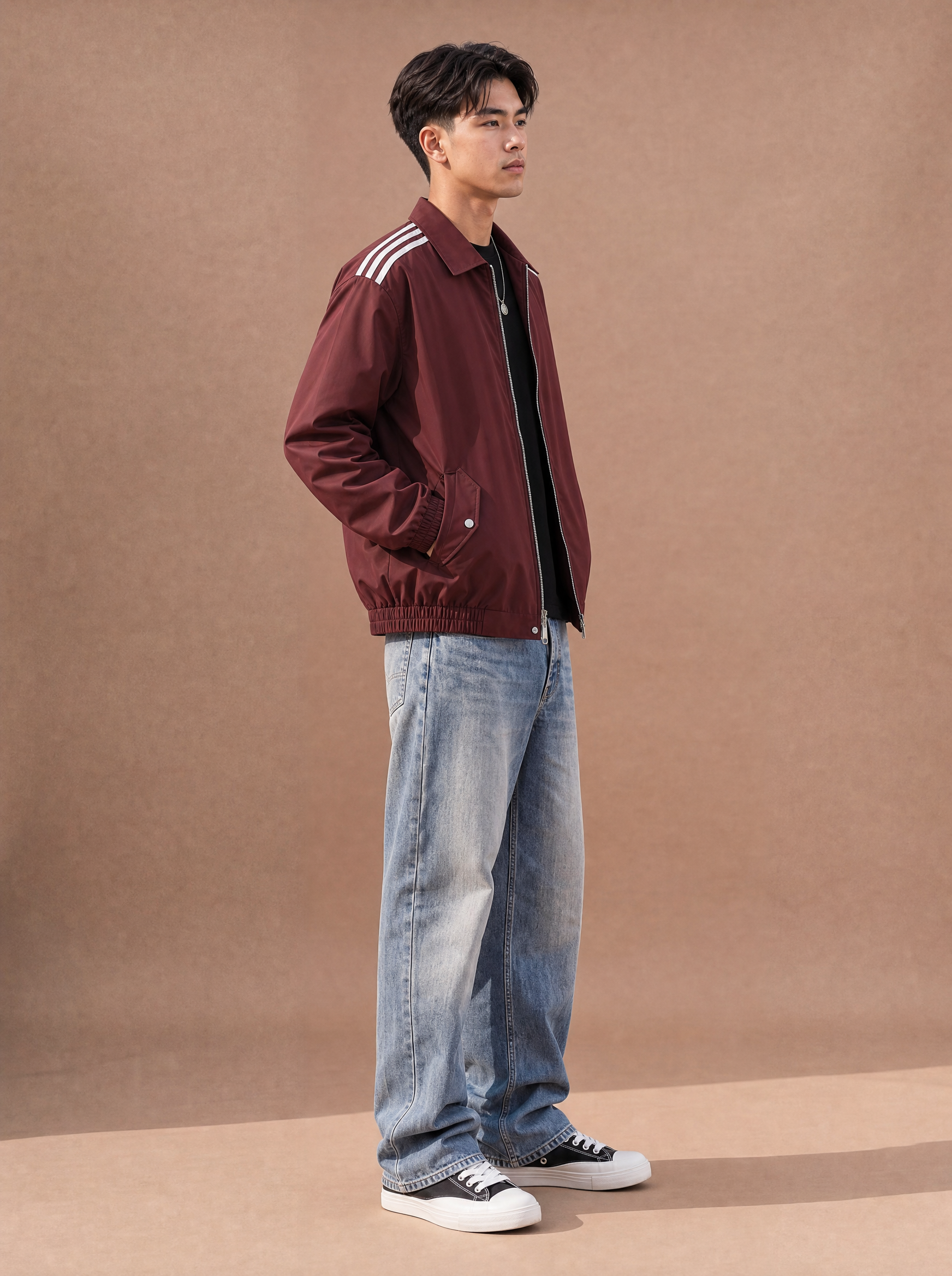 The Quick-Exit Track Jacket (Redwood)