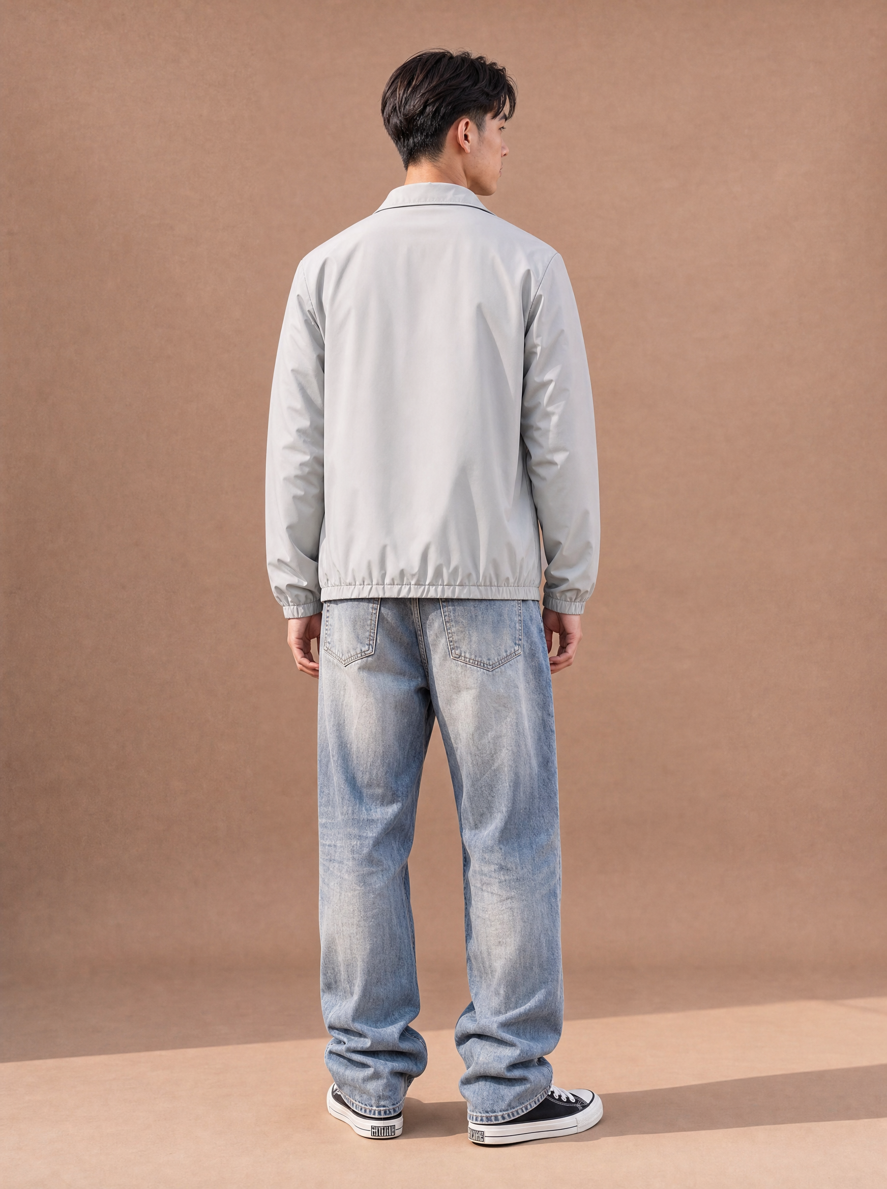 The Quick-Exit Track Jacket (Snowfall)