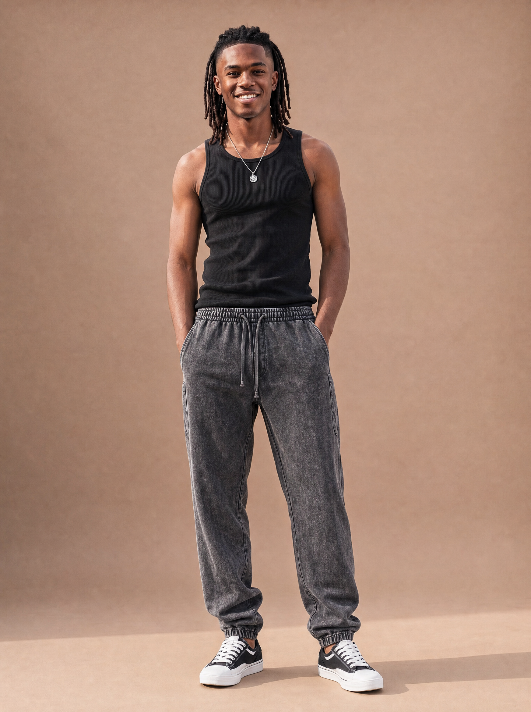 The Washed Runaround Jogger (Charcoal)