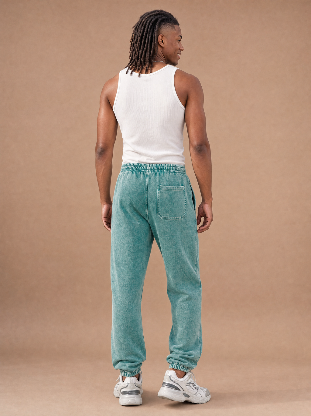 The Washed Runaround Jogger (Ocean)