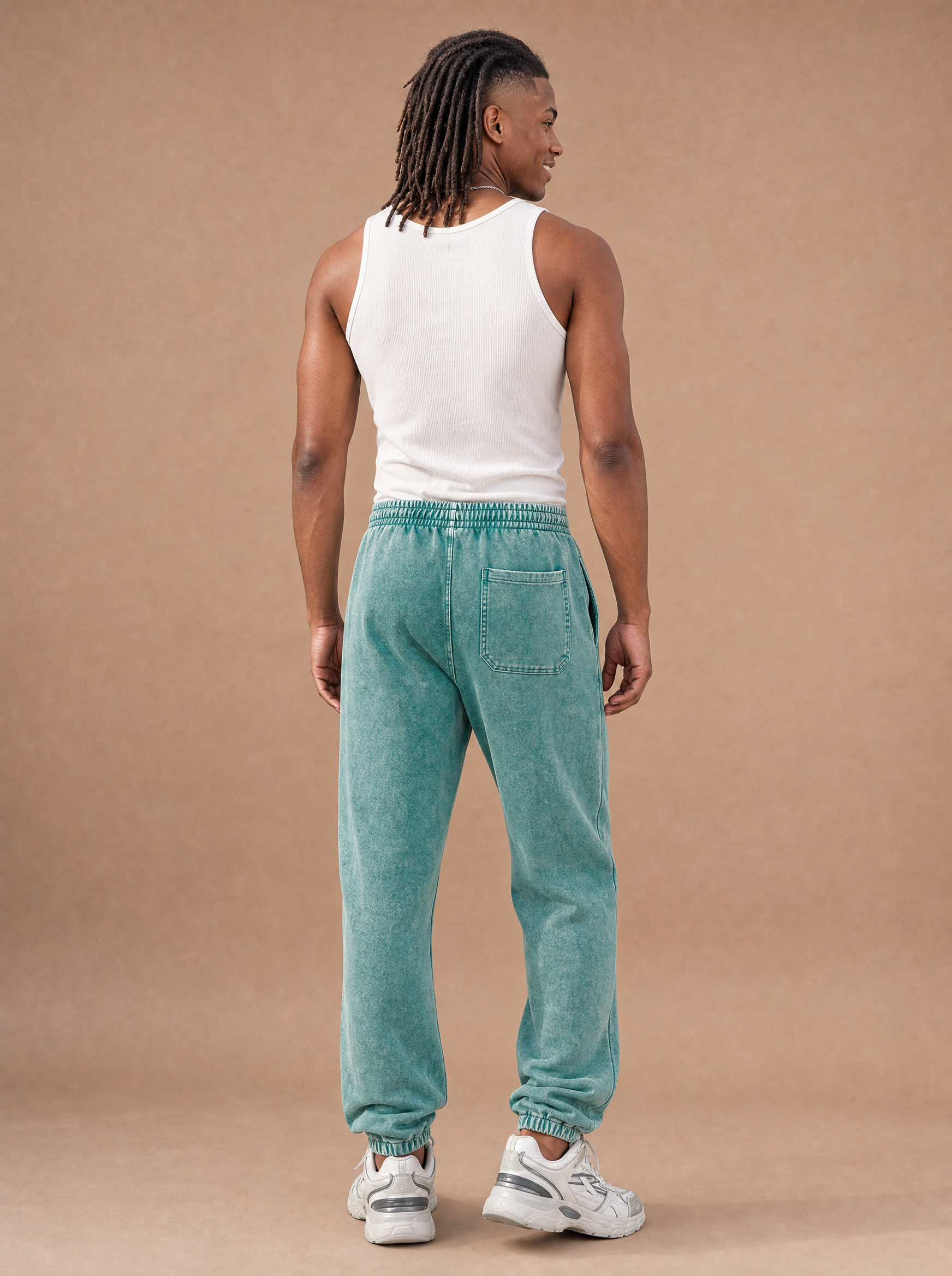 The Washed Runaround Jogger (Ocean)