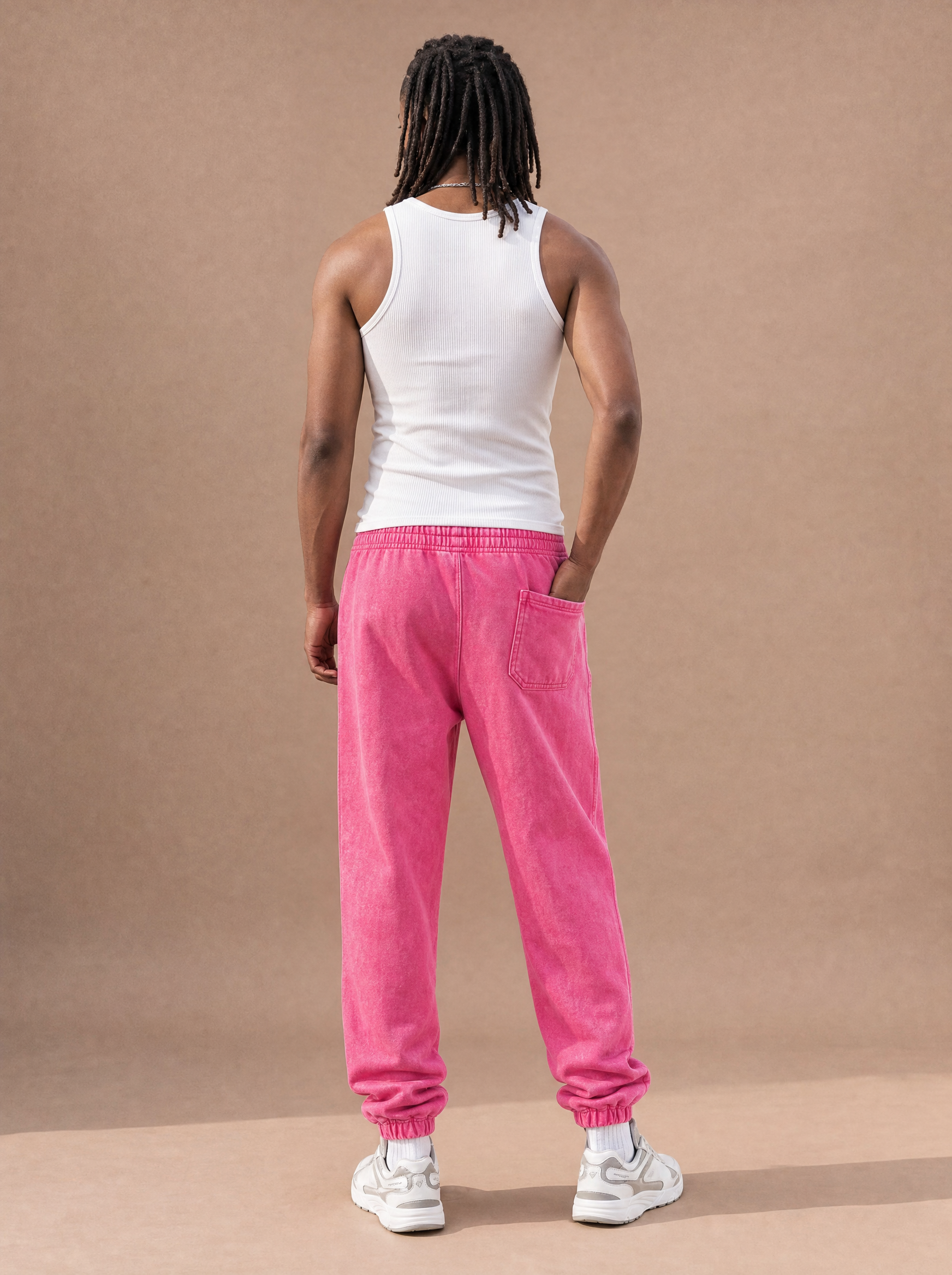 The Washed Runaround Jogger (Coral)