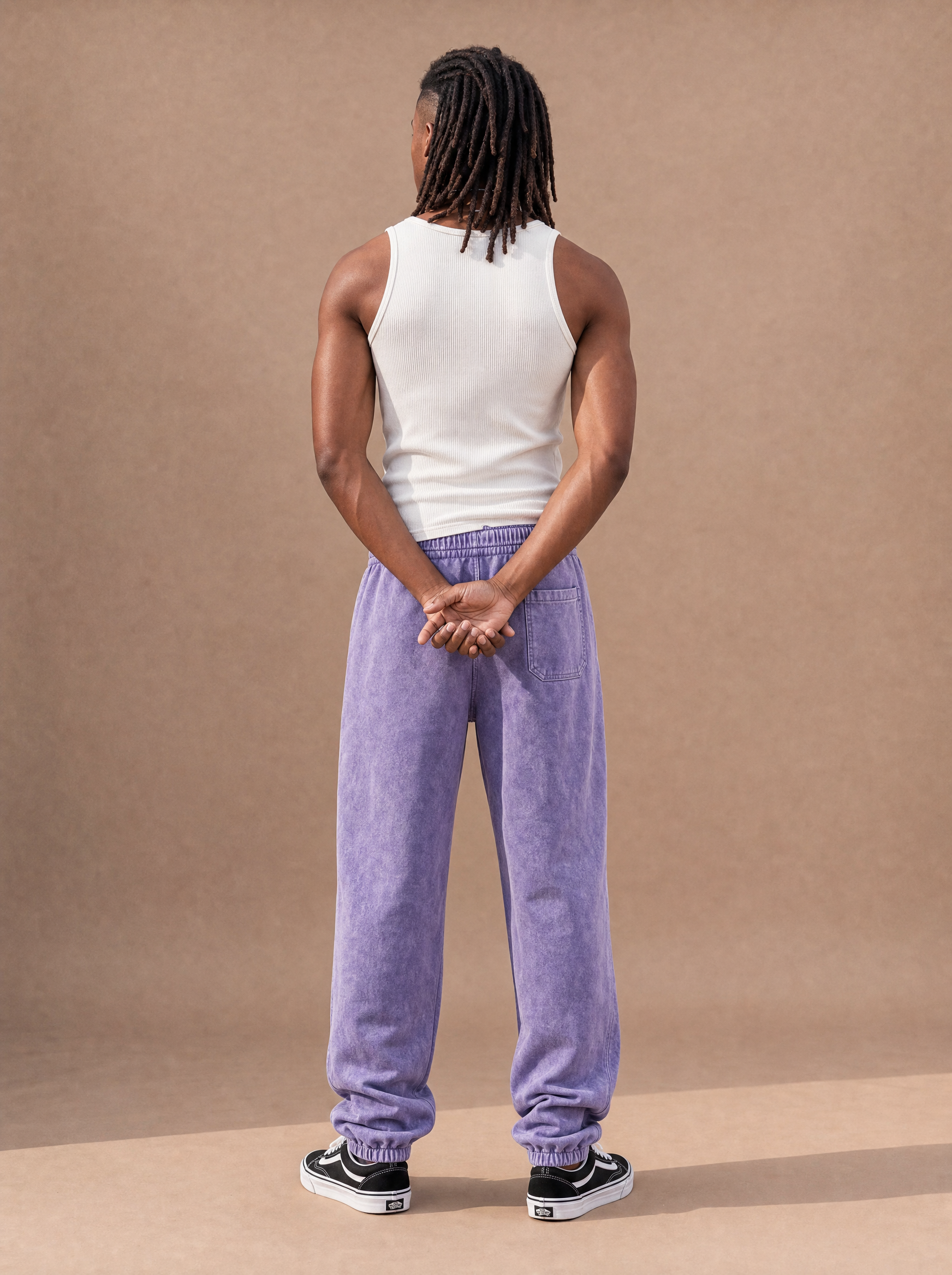 The Washed Runaround Jogger (Plum)