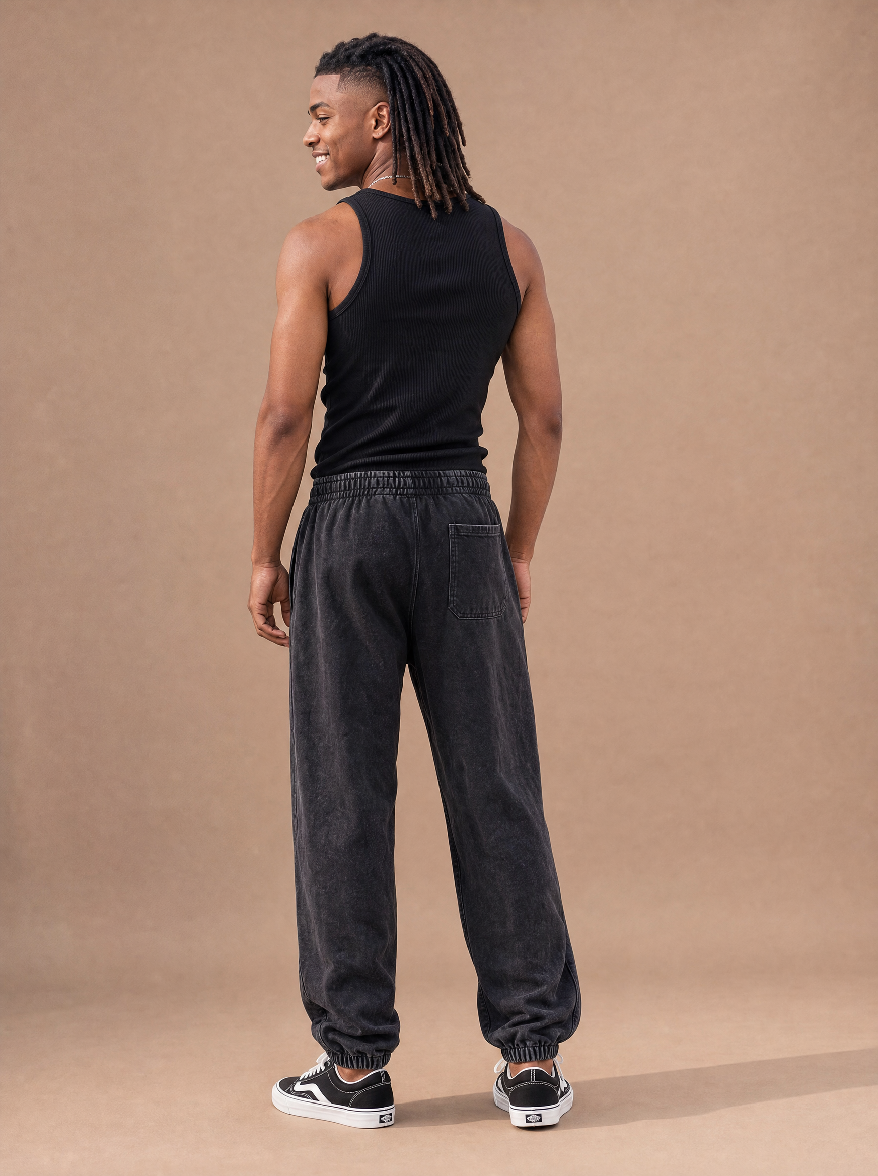 The Washed Runaround Jogger (Onyx)