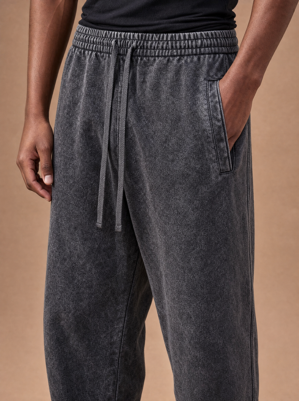 The Washed Runaround Jogger (Charcoal)