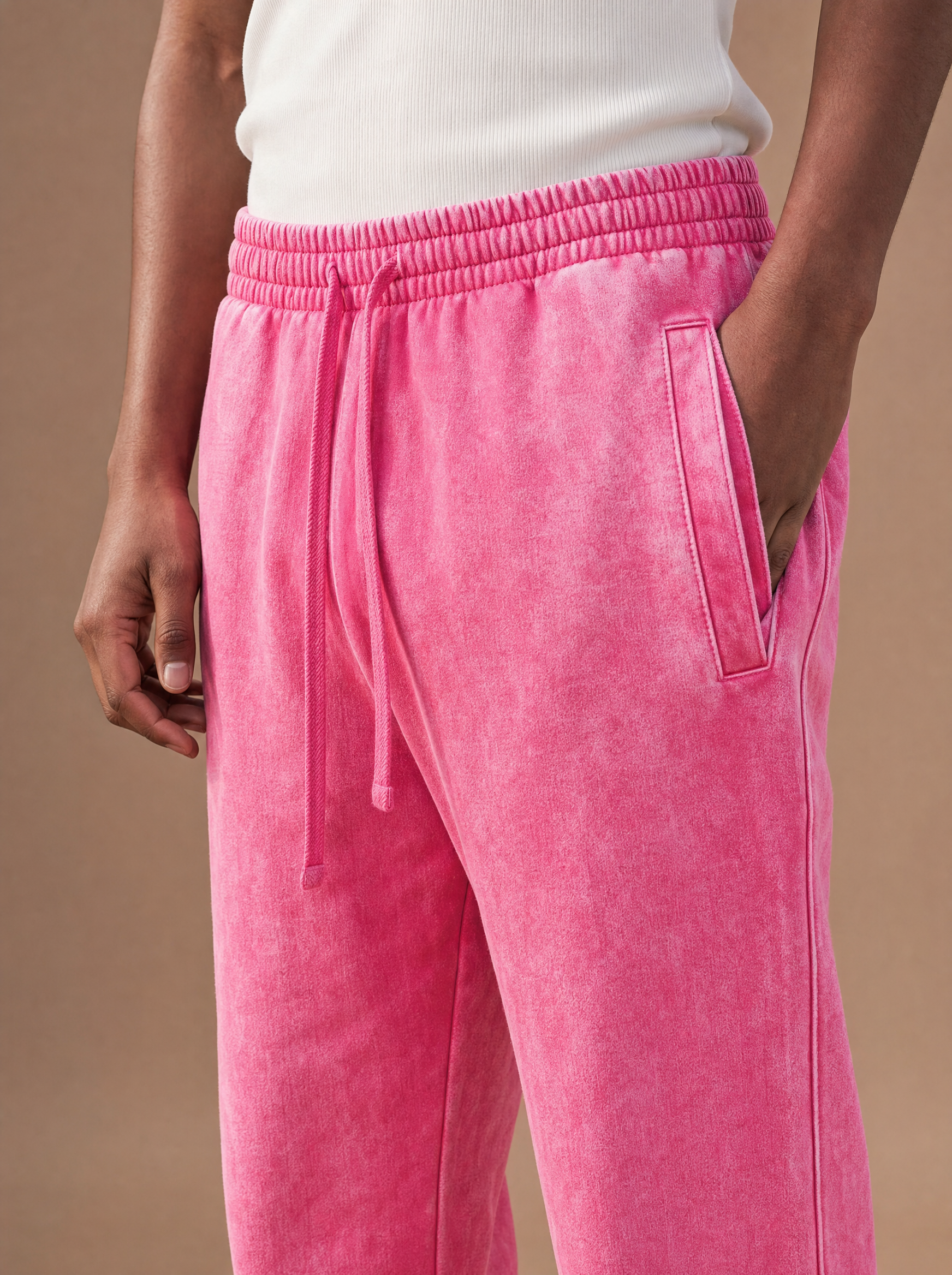 The Washed Runaround Jogger (Coral)