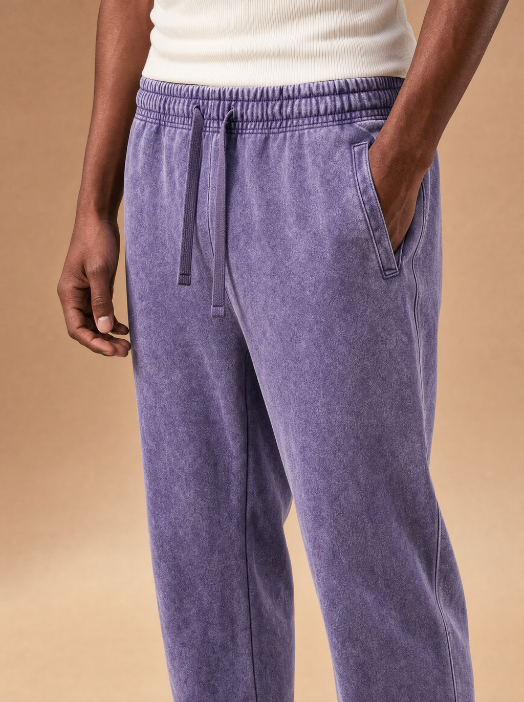 The Washed Runaround Jogger (Plum)