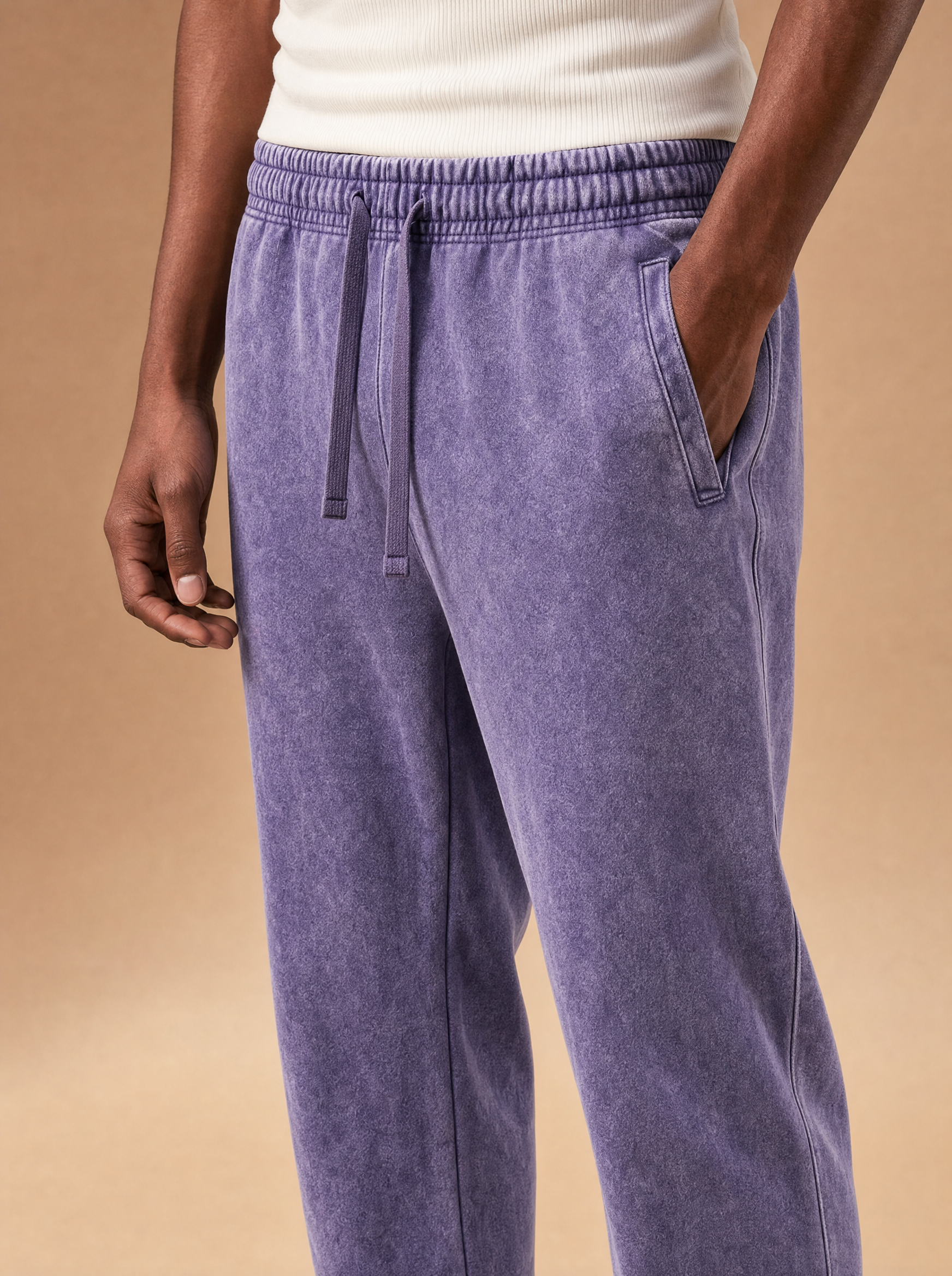 The Washed Runaround Jogger (Plum)