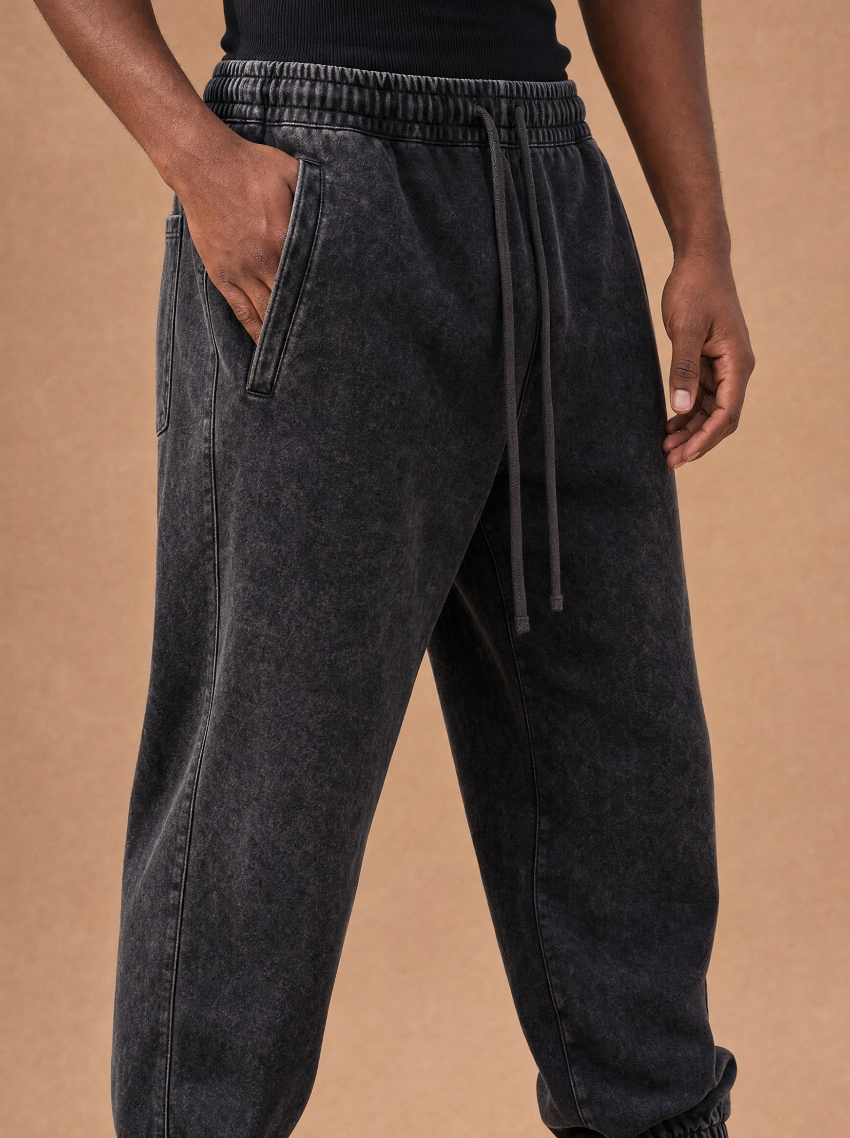 The Washed Runaround Jogger (Onyx)