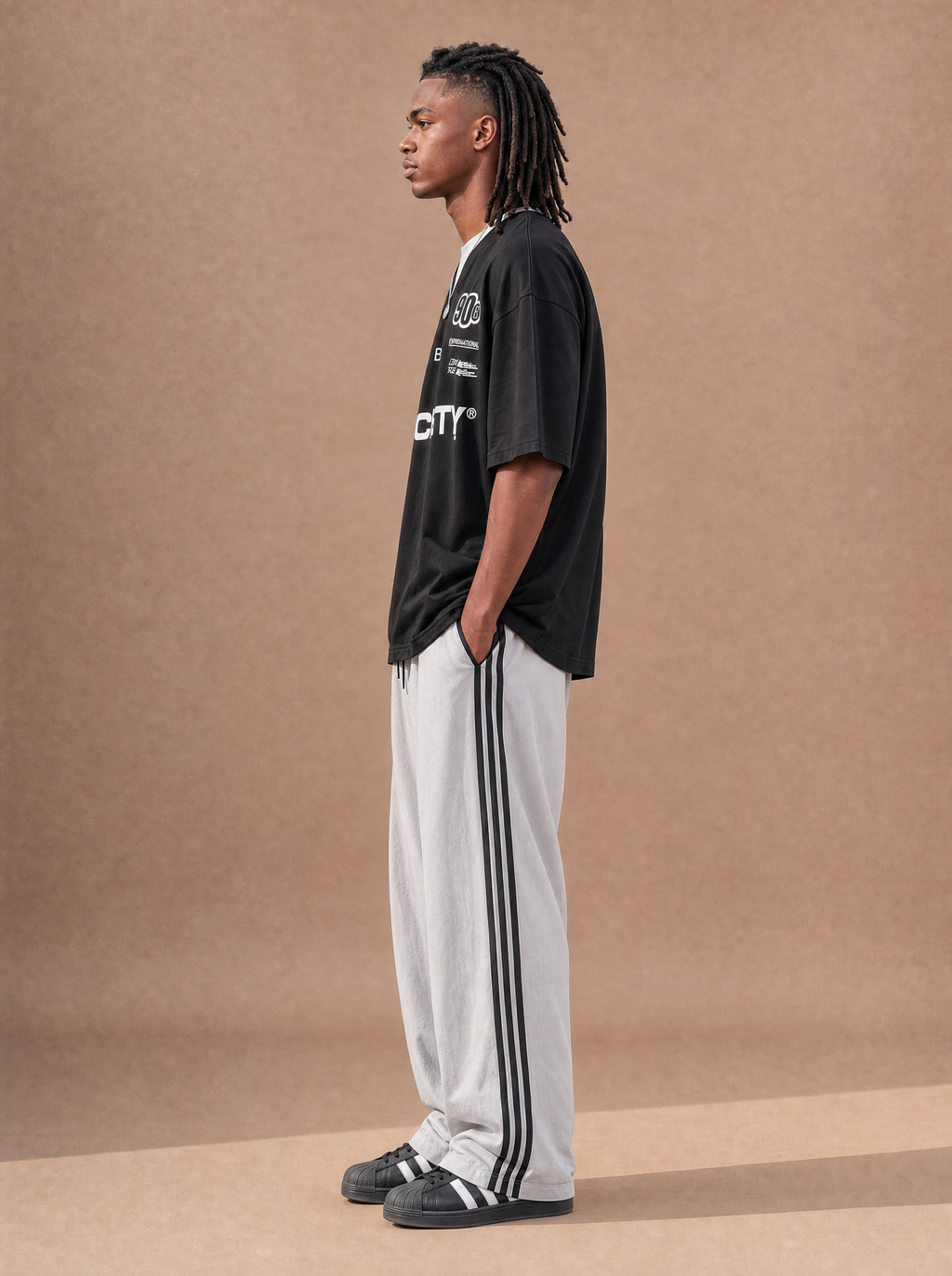 The Side-Street Track Pant (Ash)