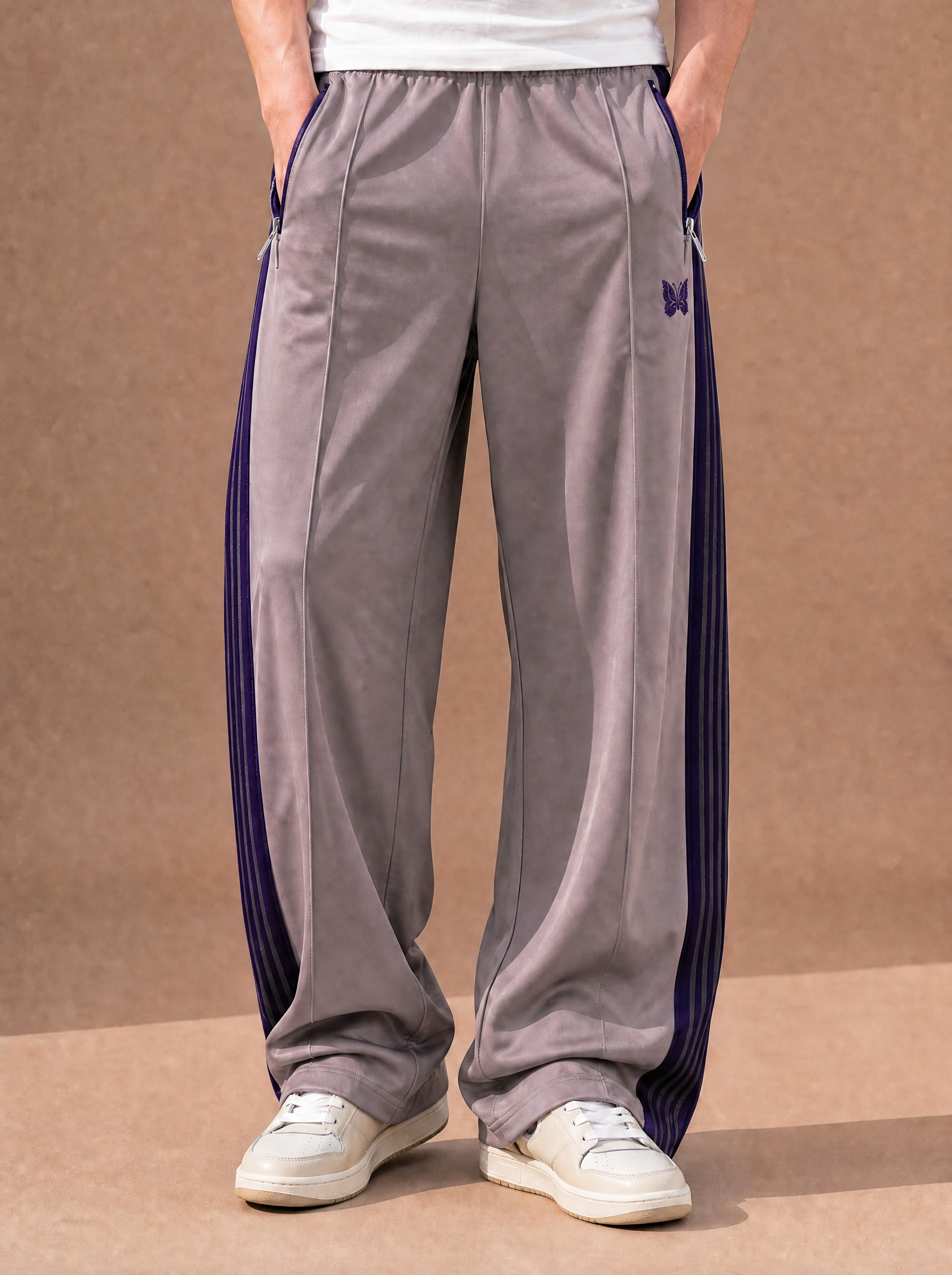 The Smooth Move Track Pant (Plum)